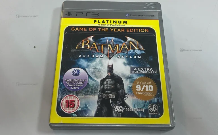 PS3. Диск PS3 Batman Arkham Asylum