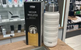 Купить Термос TYESO TS-8833 360ml белый б/у , в Тольятти Цена:790рублей
