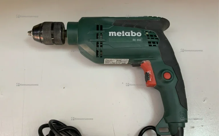 Дрель metabo BE 650