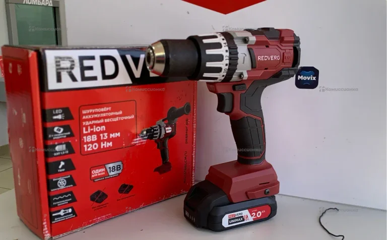 Аккумуляторный шуруповерт RD-IS18BL/U