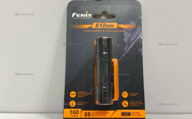 Фонарь Fenix E12 V2.0, 160 лм