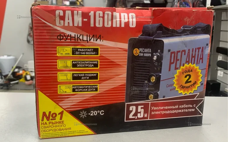 Сварочный аппарат инверторный Ресанта САИ-160ПРО