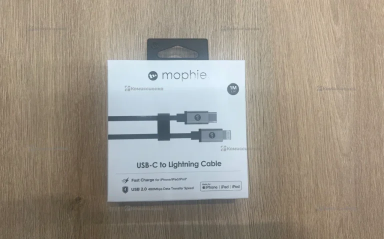 Кабель Mophie Type-C to Lightning 1m Black