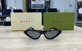 Купить Очки солнцезащитные Marni Tikbari Black one size б/у , в Казань Цена:11900рублей