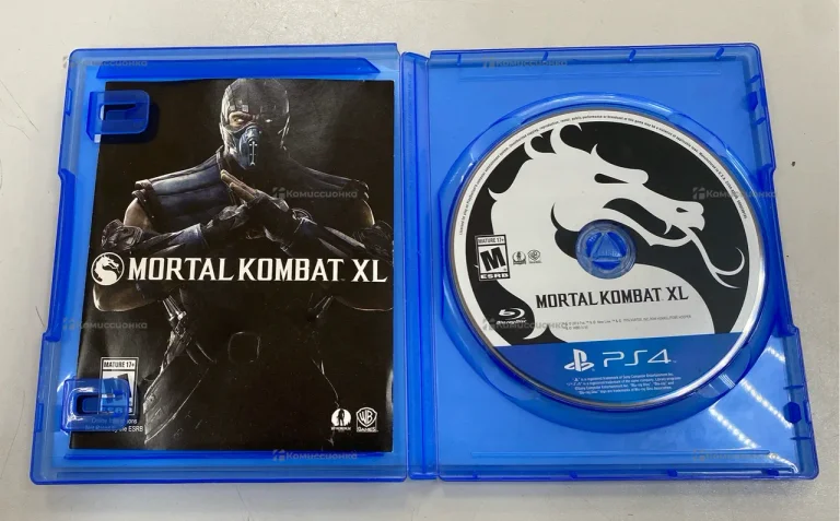 PS4. Диск MORTAL KOMBAT XL