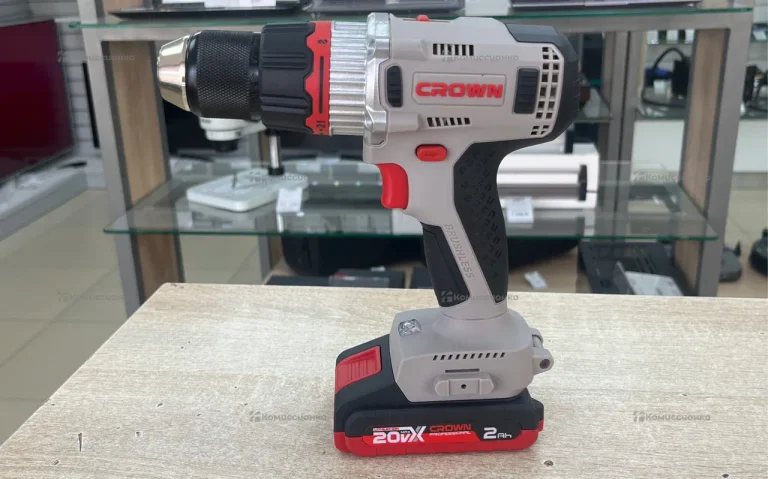 Аккумуляторный шуруповерт CROWN BL CT21090HMX-2 BMC