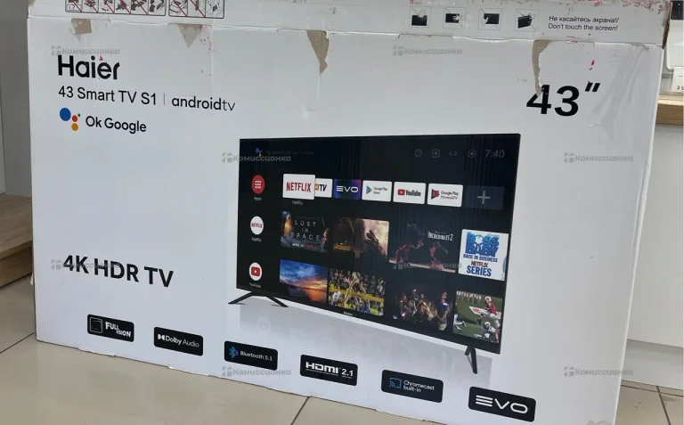 Телевизор Haier 43 Smart TV S1 2023 VA RU