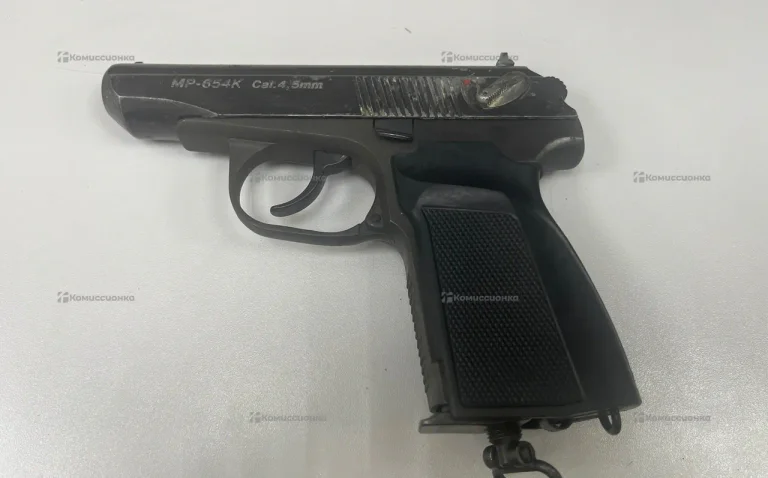 Пневматический пистолет baikal mp-654k