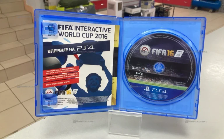 Sony PlayStation 4 диск fifa 16