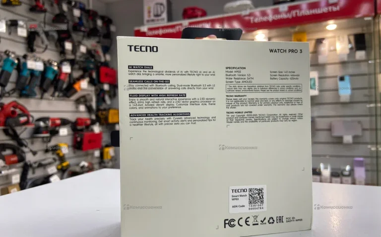 Часы Tecno Watch pro 3