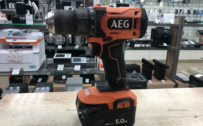 Аккумуляторная дрель-шуруповерт AEG BS18G4