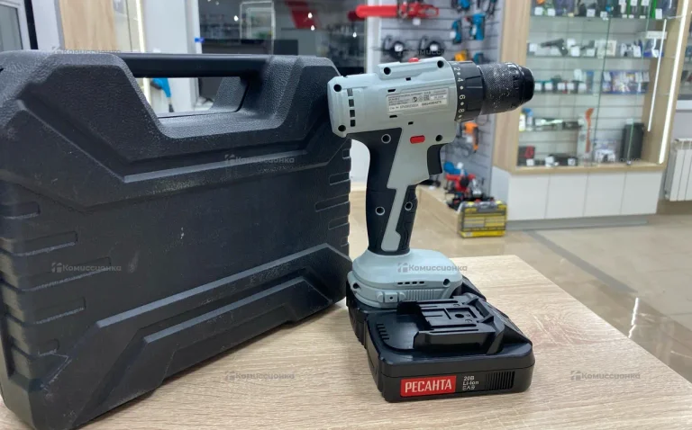 Шуруповерт Ресанта ДА-20-2ЛК-Б
