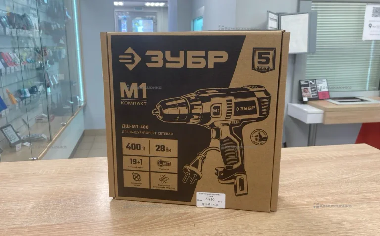 дрель шуруповерт ДШ-М1-400