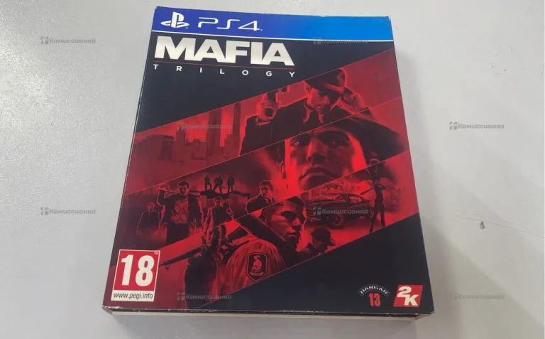 ps4 mafia trilogy диск ps4