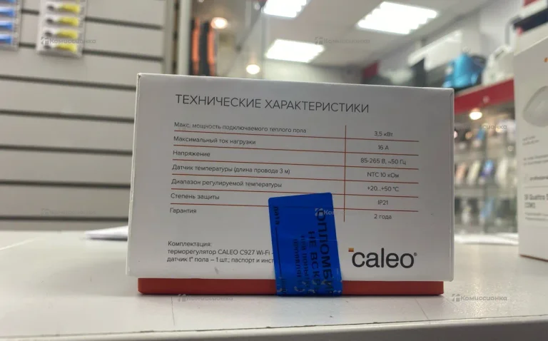 caleo терморегулятор для всех видов теплых полов