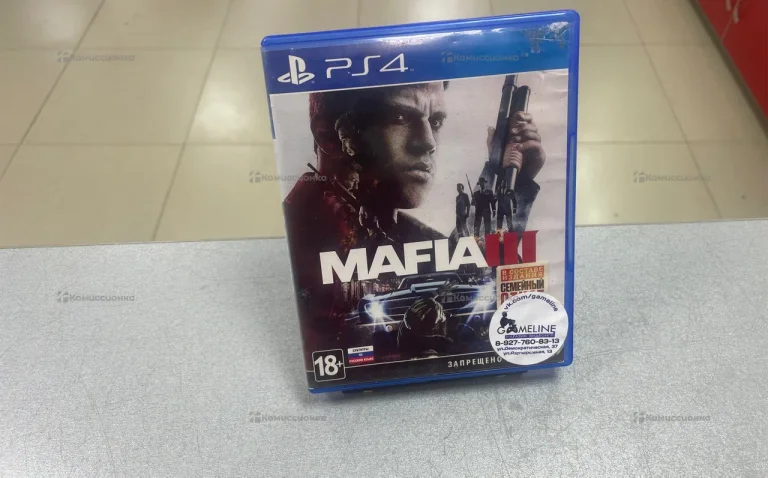 Диск PS 4 Mafia 3