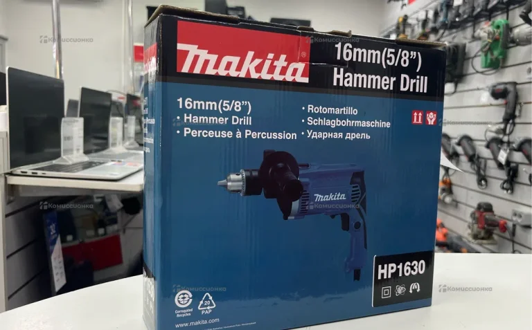 Дрель makita HP1630