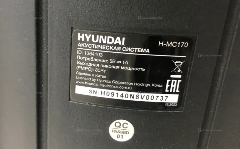 Колонка  Hyundai H-MC170