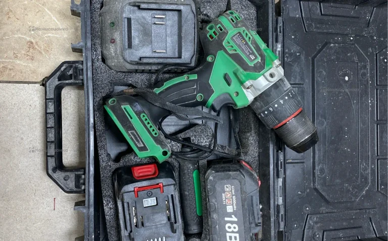 Аккумуляторная ударная дрель-шуруповерт Green Impa