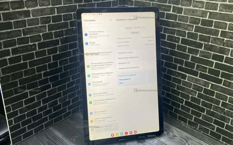 Планшет Samsung Tab S6 Lite 4/64 ГБ