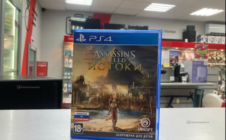 Sony диск для Ps4 assassins creed истоки