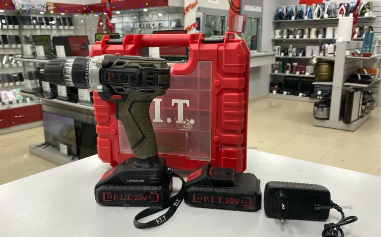 дрель-шуруповерт p.i.t psr18-d3