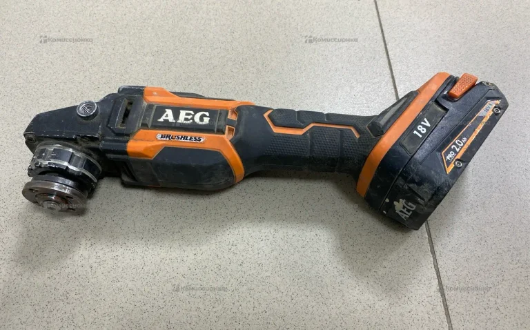 УШМ  аккумуляторная AEG BEWS18125BLC