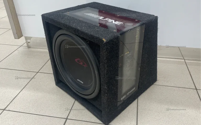 Сабвуфер Alpine sbg-1244