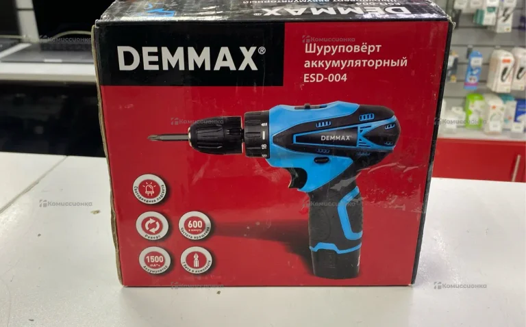 шуруповёрт аккумуляторный DEMMAX Esd-004