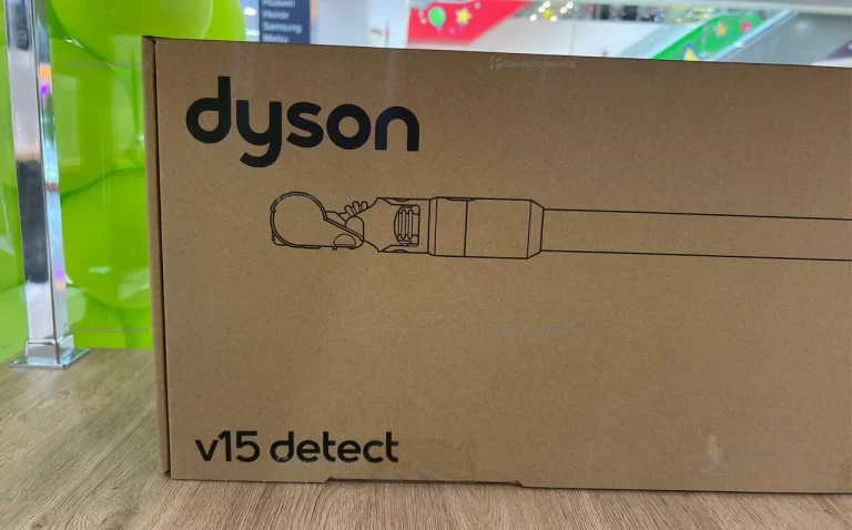 Пылесос Dyson V15 Detect Yellow Nickel Absolute SV47