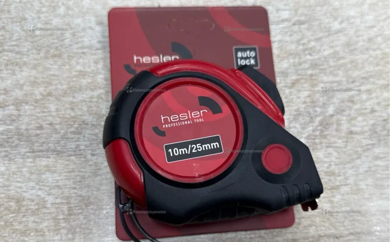 Рулетка Hesler с автостопом 10 м x 25 мм