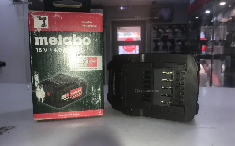 Аккумулятор metabo 18v 4.0a