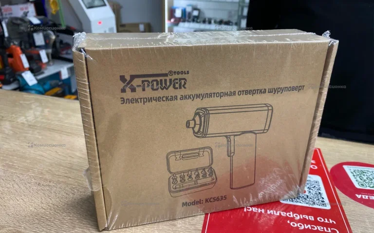 Электрическая аккумуляторная отвертка шуруповерт x