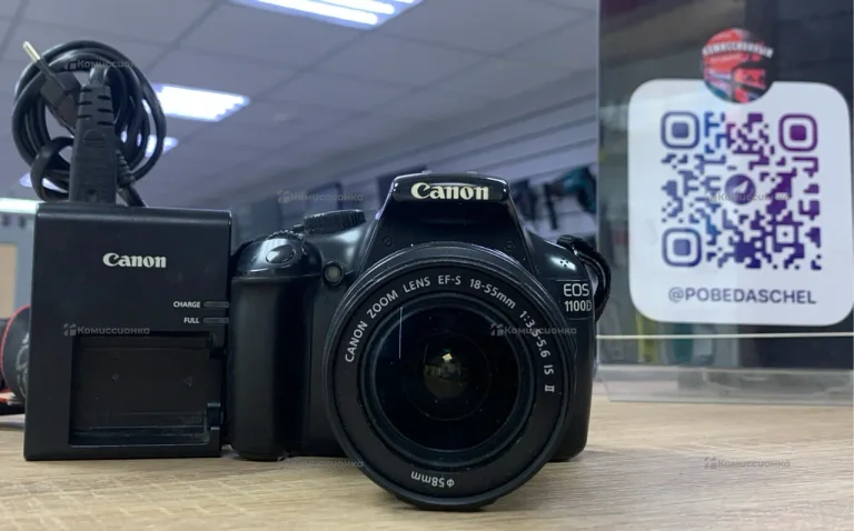 Фотоаппарат  canon eos 1100d