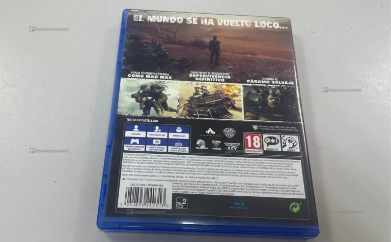 Диск PS4 Mad Max диск ps4 mad max