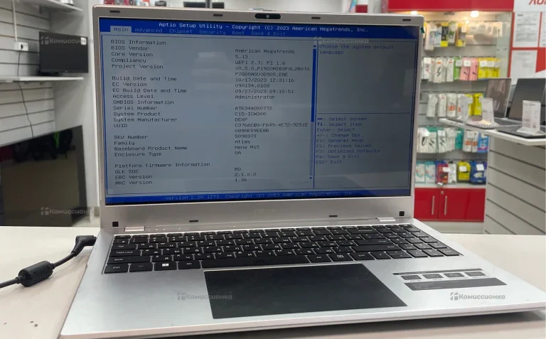 Ноутбук Dexp C15-ICW300