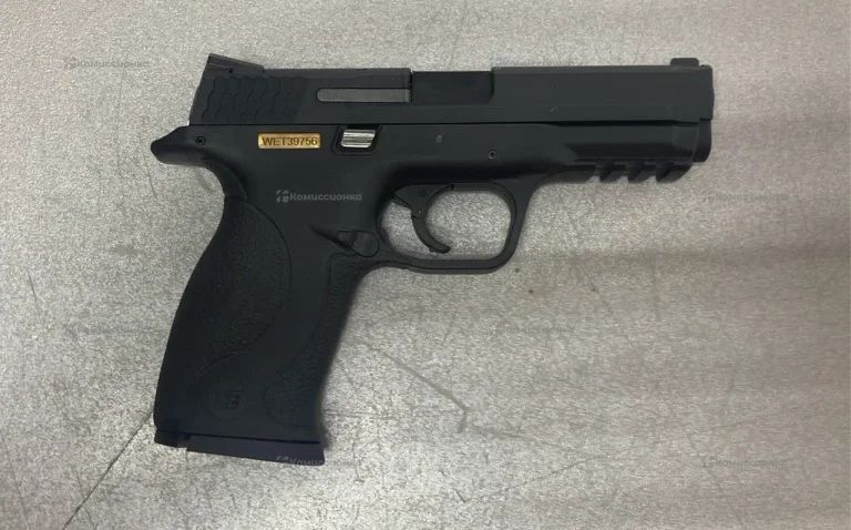 Страйкбольный We smith and wesson m&p 9 black bir