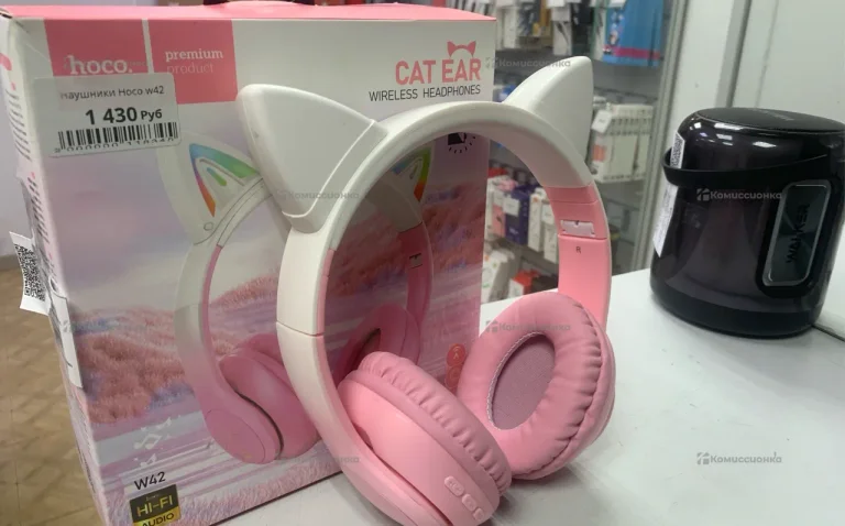 Cat ear wireless headphones