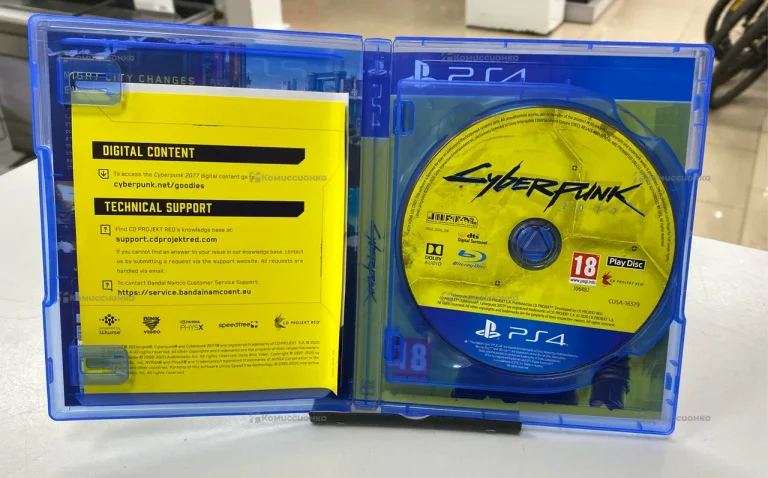 Диск CYBERPUNK PS4