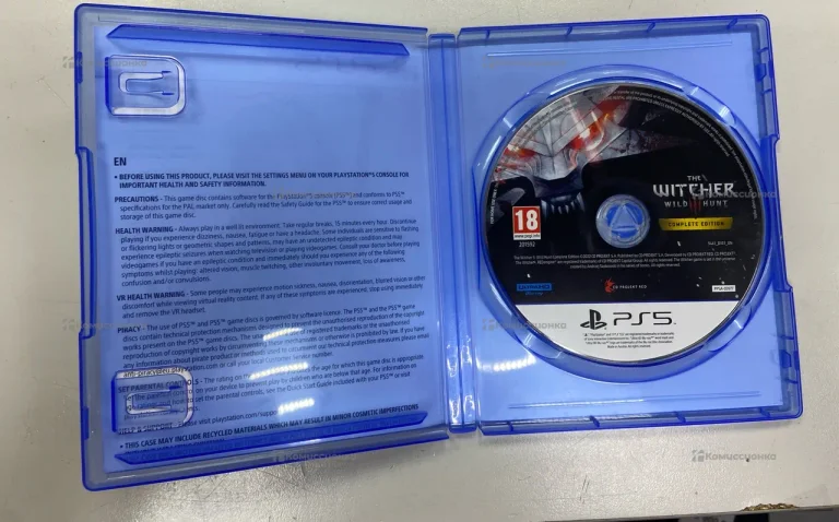 Диск PS5 The Witcher 3
