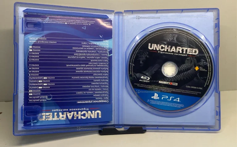 Диск PS4 Uncharted Утраченное наследие