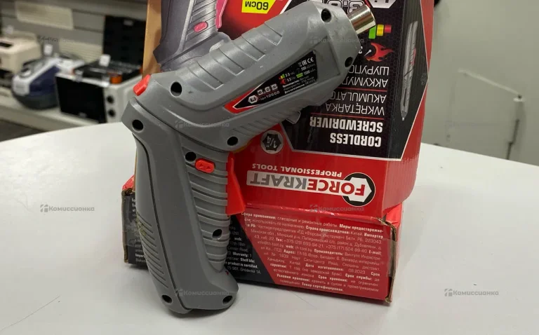 Аккумуляторный шуруповерт