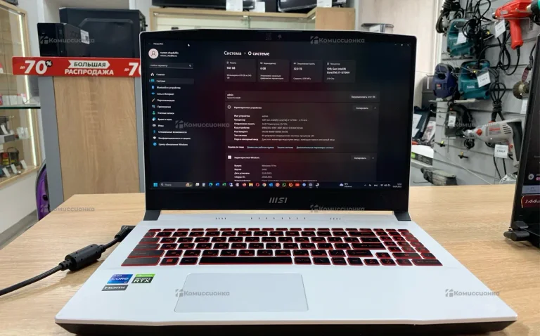 Ноутбук  MSI SWORD 15