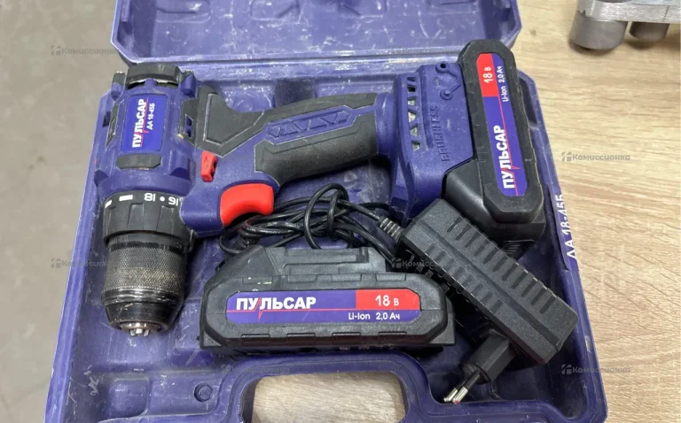 Бесщеточная дрель-шуруповерт Пульсар ДА 18-45Б