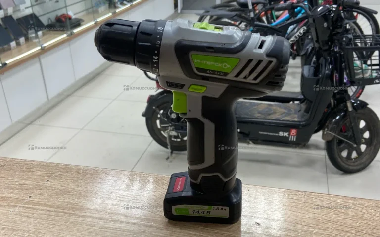 Дрель-шуруповерт Интерскол ДА-14,4ЭР