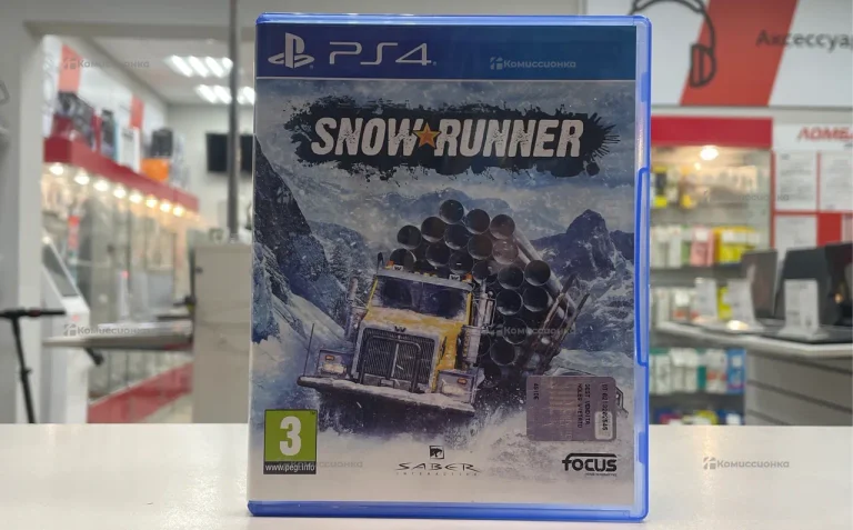 Диск PS4 SnowRunner