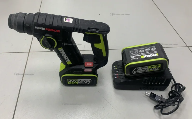 Аккумуляторный перфоратор Worx WU38OS.9