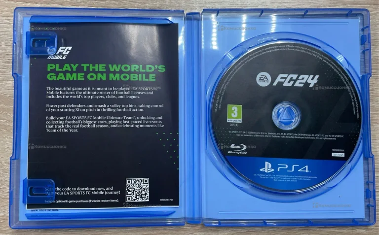 диск PS4 FC24 FC 24