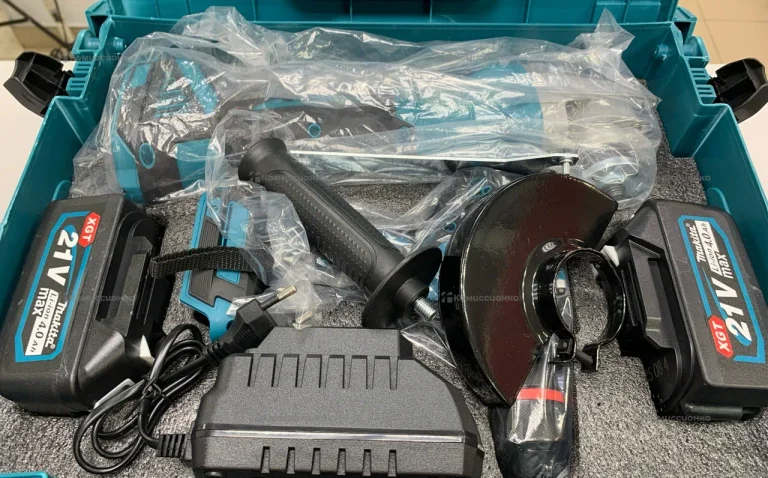 Набор Makita 2в1 (УШМ/Шуруповерт)21V 4Ah