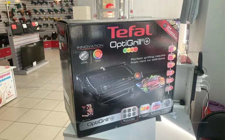 Электрогриль TEFAL OptiGrill gc712834